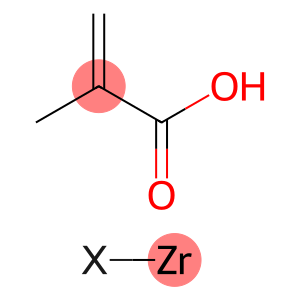 甲基丙烯酸X锆盐