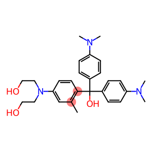 4-[bis(2-hydroxyethyl)amino]-alpha,alpha-bis[4-(dimethylamino)phenyl]-o-xylene-alpha-ol