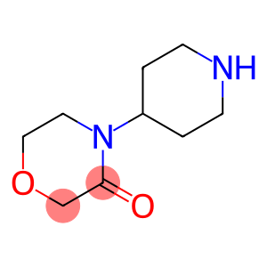 4-(4-piperidinyl)-3-morpholinone