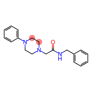 N-BENZYL-2-(4-PHENYLPIPERAZINO)ACETAMIDE
