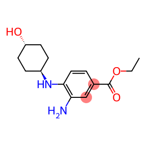 Benzoic acid, 3-aMino-4-[(trans-4-hydroxycyclohexyl)aMino]-, ethyl ester