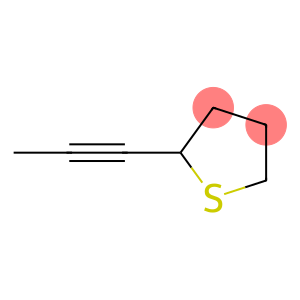 Thiophene, tetrahydro-2-(1-propynyl)- (9CI)