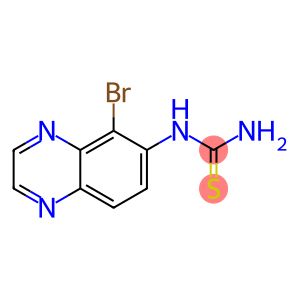 N-(5-bromo-6-quinoxalinyl)thioure