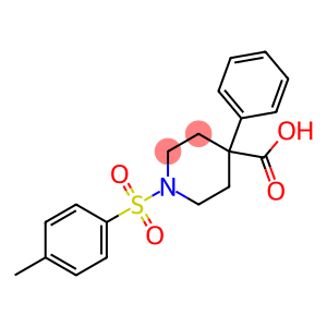 4-PHENYL-1-(4-TOLYLSULFONYL)PIPERIDINE-4-CARBOXYLICACID