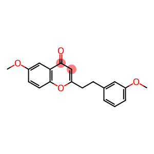 4H-1-Benzopyran-4-one, 6-methoxy-2-[2-(3-methoxyphenyl)ethyl]-