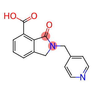 3-oxo-2-(pyridin-4-ylmethyl)isoindoline-4-carboxylic acid