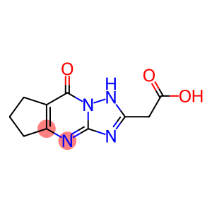 (8-OXO-5,6,7,8-TETRAHYDRO-4H-CYCLOPENTA[D][1,2,4]-TRIAZOLO[1,5-A]PYRIMIDIN-2-YL)-ACETIC ACID