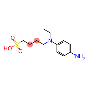 4-[(4-aminophenyl)ethylamino]butane-1-sulphonic acid