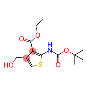 2-[(叔丁氧羰基)氨基]-4-(羟基甲基)噻吩-3-羧酸乙酯