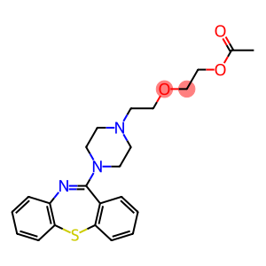 2-(2-(4-(Dibenzo[b,f][1,4]thiazepin-11-yl)piperazin-1-yl)ethoxy)ethyl AcetateQuetiapine Acetate