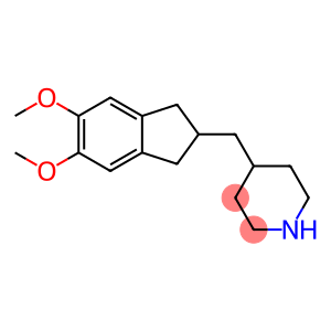 Piperidine, 4-[(2,3-dihydro-5,6-dimethoxy-1H-inden-2-yl)methyl]-