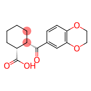 CIS-2-(2,3-DIHYDROBENZO[B][1,4]DIOXINE-6-CARBONYL)CYCLOHEXANECARBOXYLIC ACID