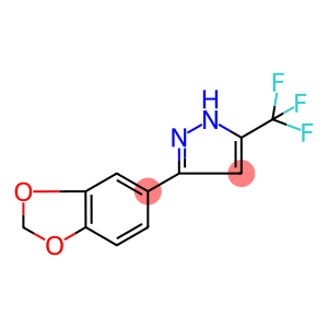 3-(1,3-BENZODIOXOL-5-YL)-5-(TRIFLUOROMETHYL)-1H-PYRAZOLE