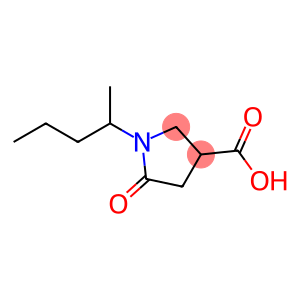 1-(1-Methylbutyl)-5-oxopyrrolidine-3-carboxylic acid