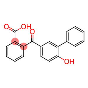 2-(4′-羟基-3′-苯基苯甲酰基苯甲酸(又名芬地柞酸