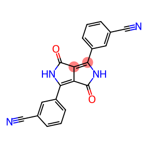 Benzonitrile, 3,3-(2,3,5,6-tetrahydro-3,6-dioxopyrrolo3,4-cpyrrole-1,4-diyl)bis-