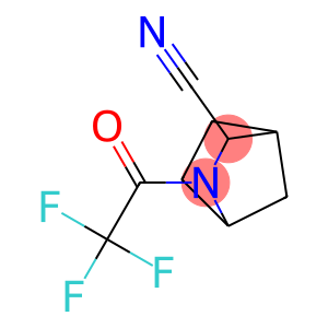 2-Azabicyclo[2.2.1]heptane-3-carbonitrile, 2-(trifluoroacetyl)-, exo- (9CI)