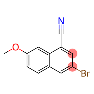 3-BROMO-7-METHOXY-1-NAPHTHONITRILE