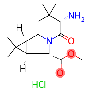 3-Azabicyclo[3.1.0]hexane-2-carboxylic acid, 3-[(2S)-2-amino-3,3-dimethyl-1-oxobutyl]-6,6-dimethyl-, methyl ester, monohydrochloride, (1R,2S,5S)-