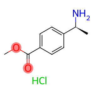Benzoic acid, 4-[(1S)-1-aminoethyl]-, methyl ester, hydrochloride