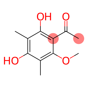 Ethanone, 1-(2,4-dihydroxy-6-methoxy-3,5-dimethylphenyl)-