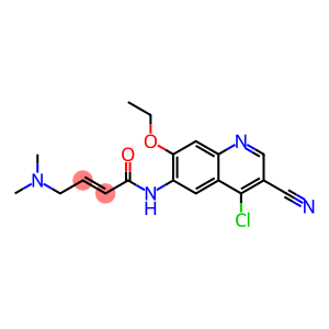 2-Butenamide, N-(4-chloro-3-cyano-7-ethoxy-6-quinolinyl)-4-(dimethylamino)-, (2E)-