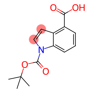 1-tert-Butoxycarbonylindole-4-carboxylic acid