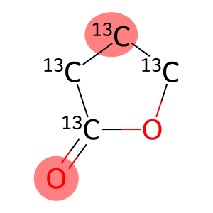 γ-Butyrolactone-13C4