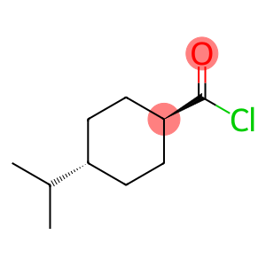 Cyclohexanecarbonyl chloride, 4-(1-methylethyl)-, trans-