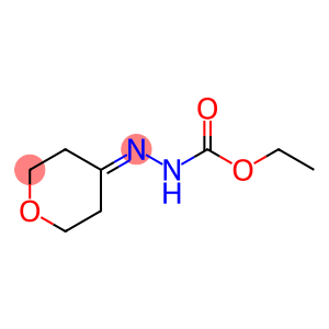 Hydrazinecarboxylic  acid,  (tetrahydro-4H-pyran-4-ylidene)-,  ethyl  ester  (9CI)