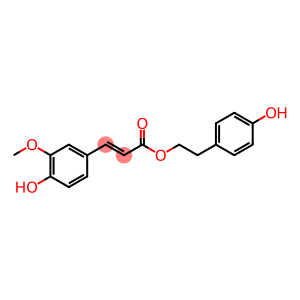 2-Propenoic acid, 3-(4-hydroxy-3-methoxyphenyl)-, 2-(4-hydroxyphenyl)ethyl ester, (2E)-