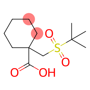 Cyclohexanecarboxylic acid, 1-[[(1,1-dimethylethyl)sulfonyl]methyl]-