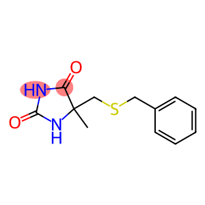 5-((Benzylthio)methyl)-5-methylimidazolidine-2,4-dione