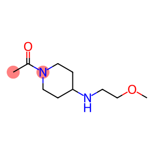 Ethanone, 1-[4-[(2-methoxyethyl)amino]-1-piperidinyl]-