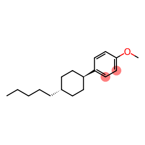 Benzene, 1-methoxy-4-(trans-4-pentylcyclohexyl)-