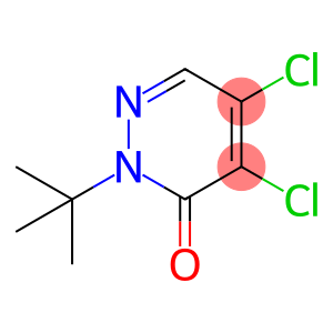 3(2H)-Pyridazinone, 4,5-dichloro-2-(1,1-dimethylethyl)-