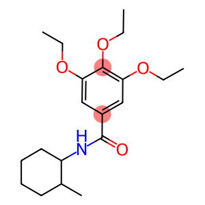 3,4,5-triethoxy-N-(2-methylcyclohexyl)benzamide