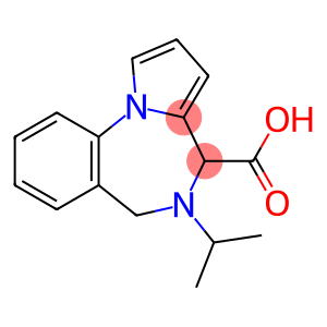 5-ISOPROPYL-5,6-DIHYDRO-4H-PYRROLO[1,2-A][1,4]BENZODIAZEPINE-4-CARBOXYLICACID