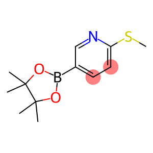 2-methylsulfanyl-5-(4,4,5,5-tetramethyl-1,3,2-dioxaborolan-2-yl)pyridine