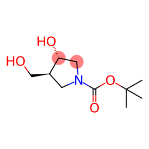 1-Pyrrolidinecarboxylic acid, 3-hydroxy-4-(hydroxymethyl)-, 1,1-dimethylethyl ester, (3S,4S)-