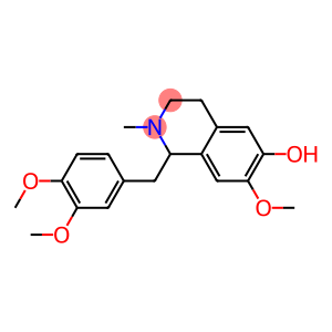 6-Isoquinolinol,1-[(3,4-dimethoxyphenyl)methyl]-1,2,3,4-tetrahydro-7-methoxy-2-methyl- (9CI)