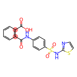 2-[[[4-[(2-thiazolylamino)sulfonyl]phenyl]amino]carbonyl]benzoic acid