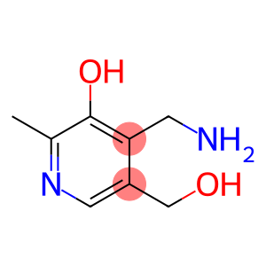3-Pyridinemethanol, 4-(aminomethyl)-5-hydroxy-6-methyl-