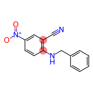 2-Benzylamino-5-nitro-benzonitrile