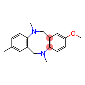 2-METHOXY-5,8,11-TRIMETHYL-5,6,11,12-TETRAHYDRO-DIBENZO[B,F][1,5]DIAZOCINE