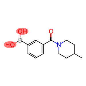 [3-[(4-Methylpiperidin-1-yl)carbonyl]phenyl]boronic acid