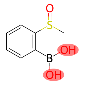 2-甲基亚磺酰苯基硼酸