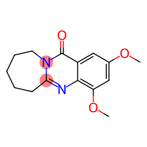 Azepino[2,1-b]quinazolin-12(6H)-one,  7,8,9,10-tetrahydro-2,4-dimethoxy-
