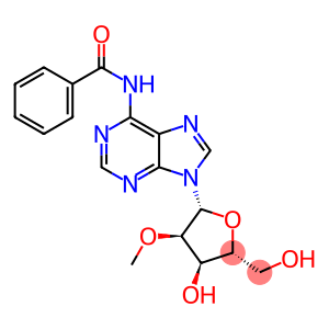 N-{9-[(2R,3R,4R,5R)-4-hydroxy-5-(hydroxymethyl)-3-methoxyoxolan-2-yl]-9H-purin-6-yl}benzamide