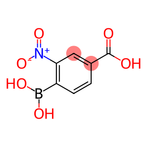 4-羧酸-2-硝基苯硼酸①